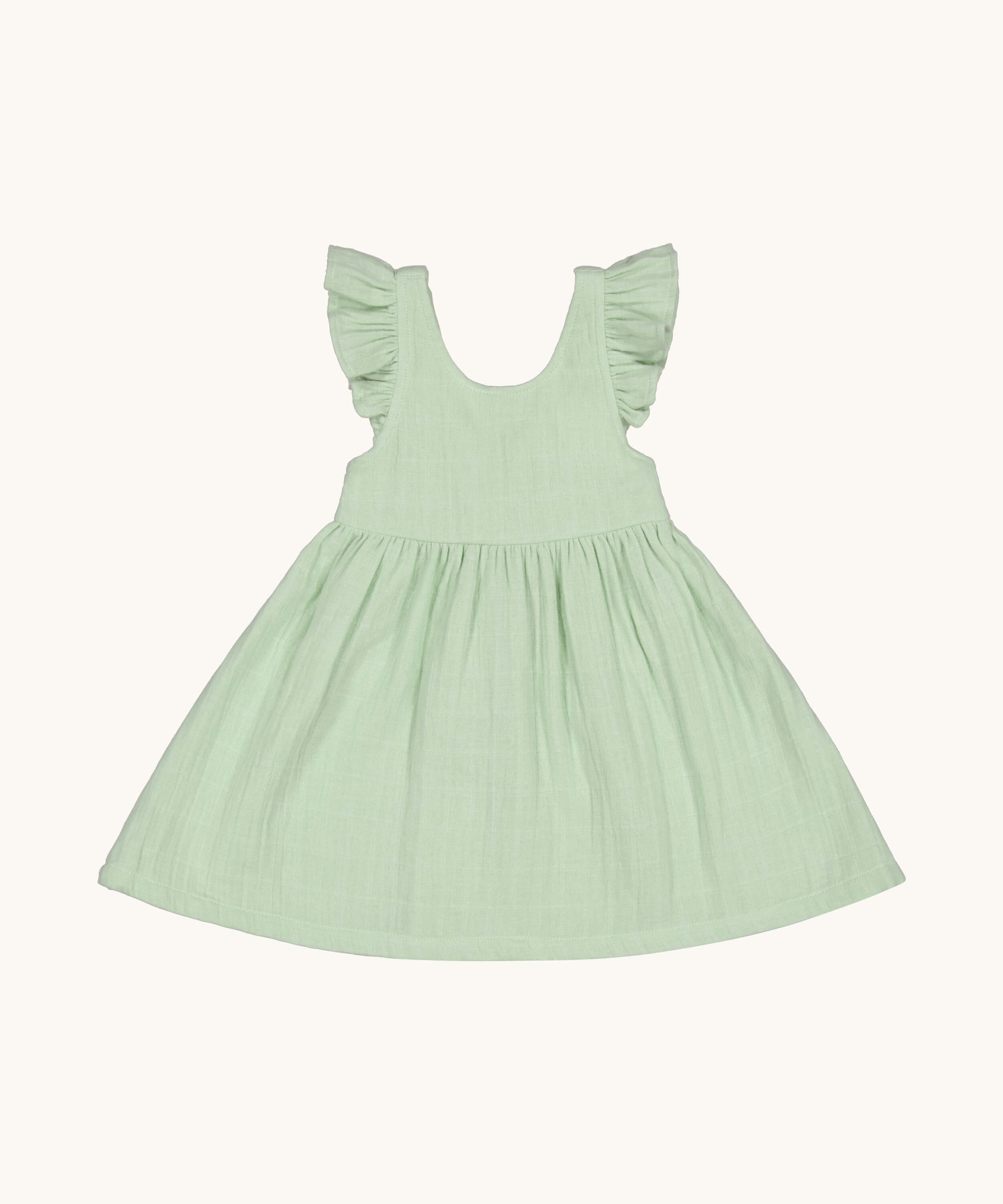 Organic Cotton Annabelle Dress - Sage