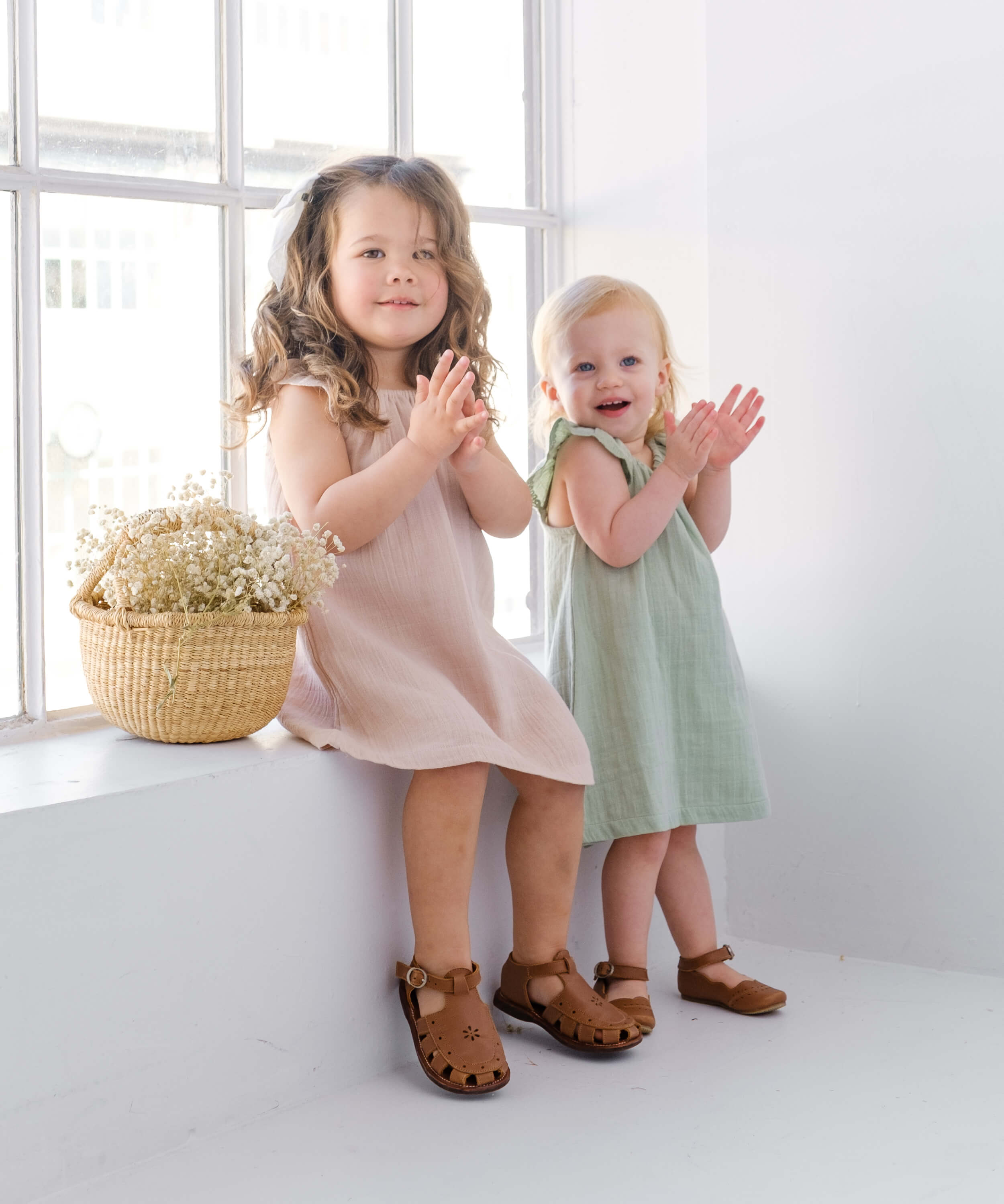 Organic Cotton Gemma Dress - White