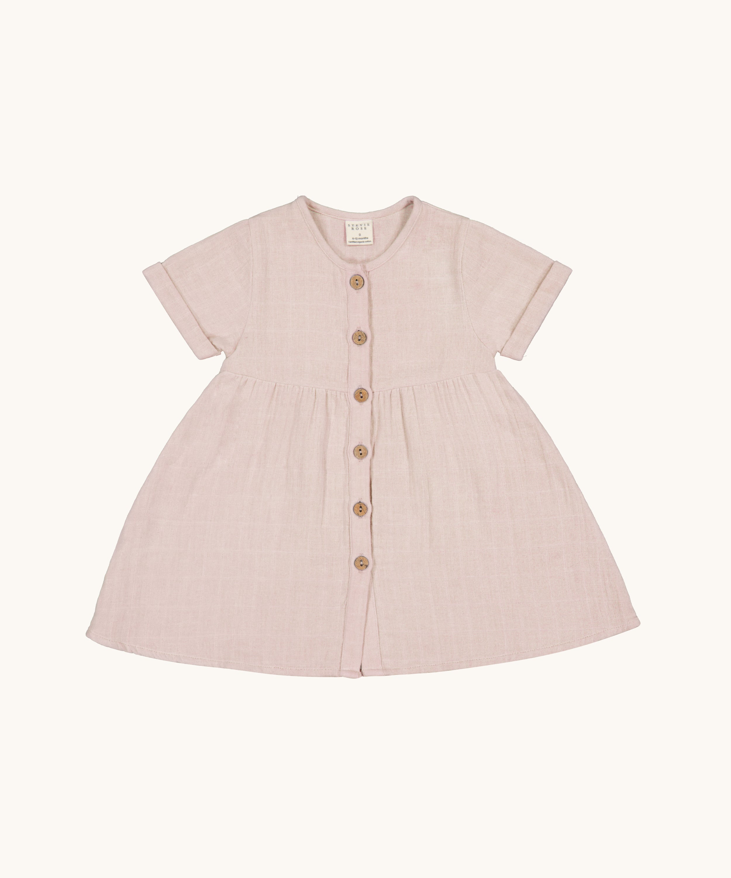 Organic Cotton Harley Dress - Pink