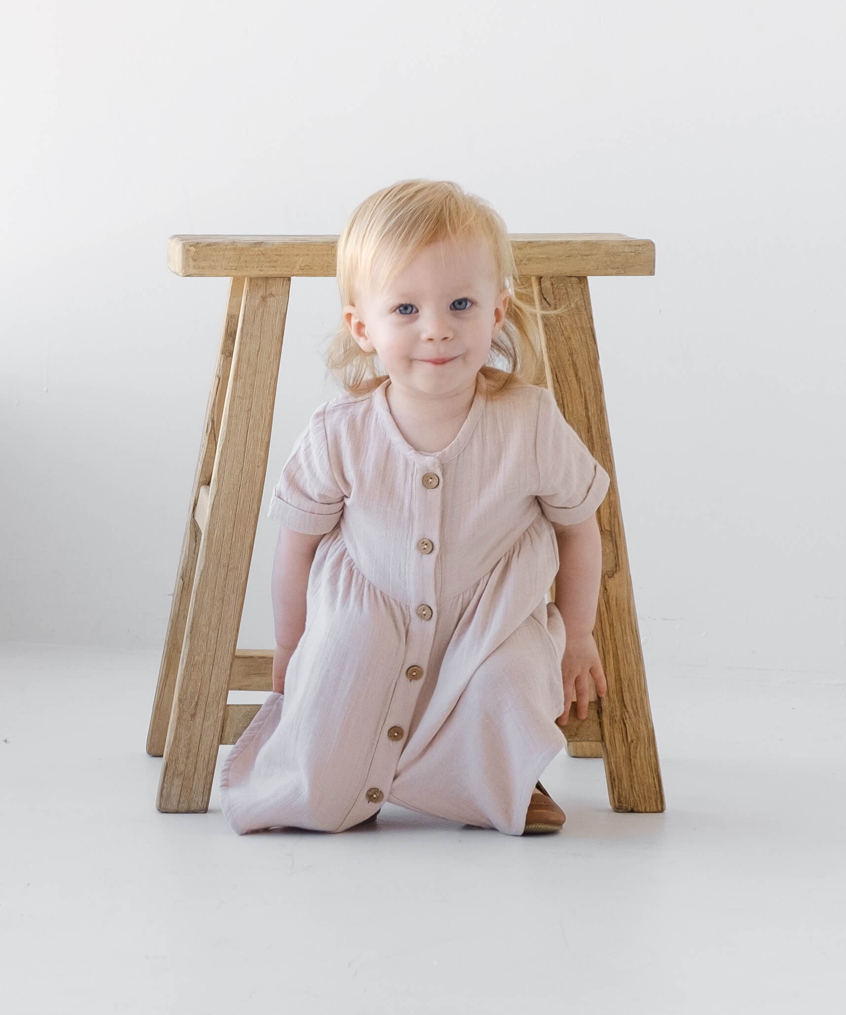 Organic Cotton Harley Dress - White