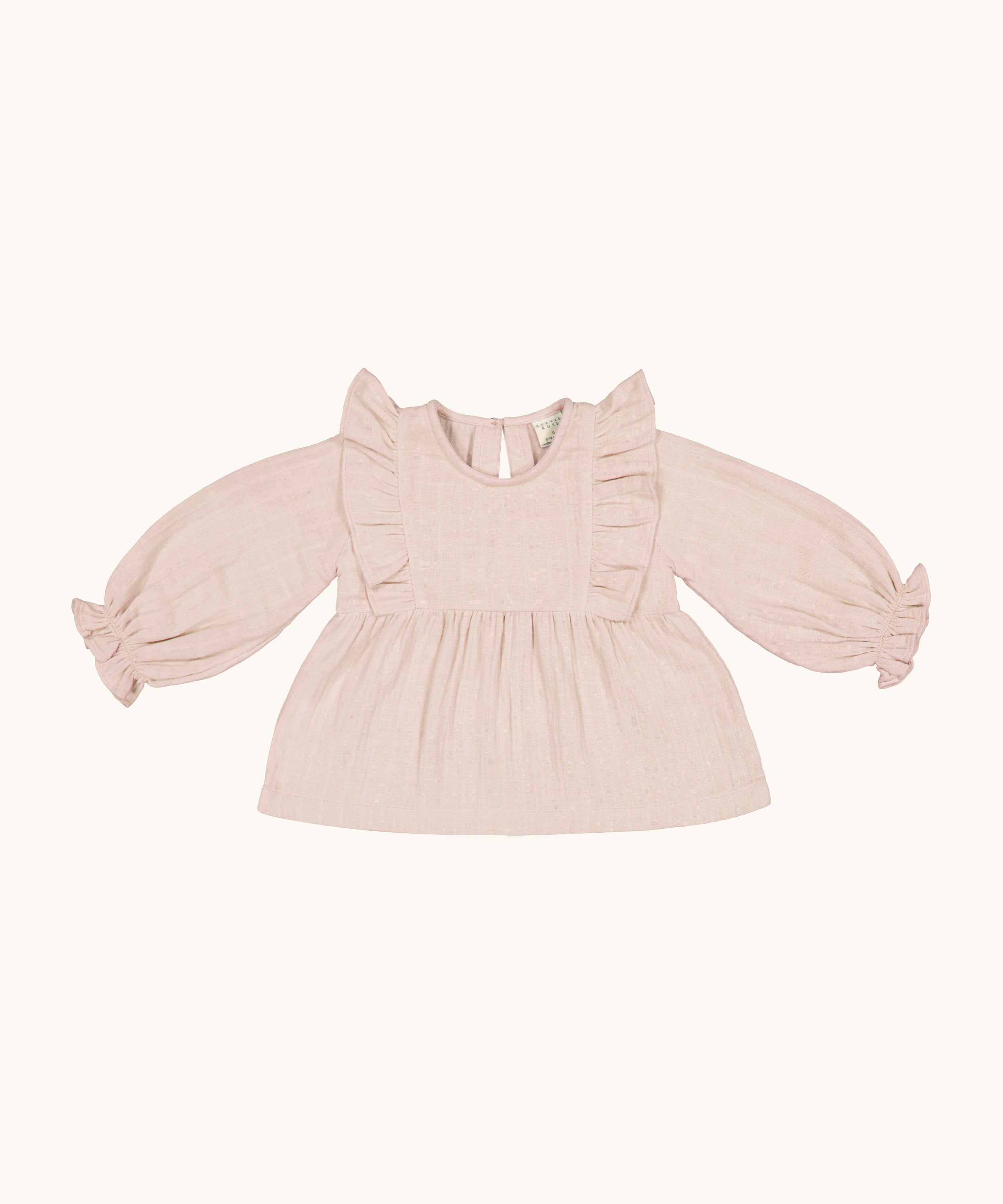 Organic Cotton Lara Blouse - Pink