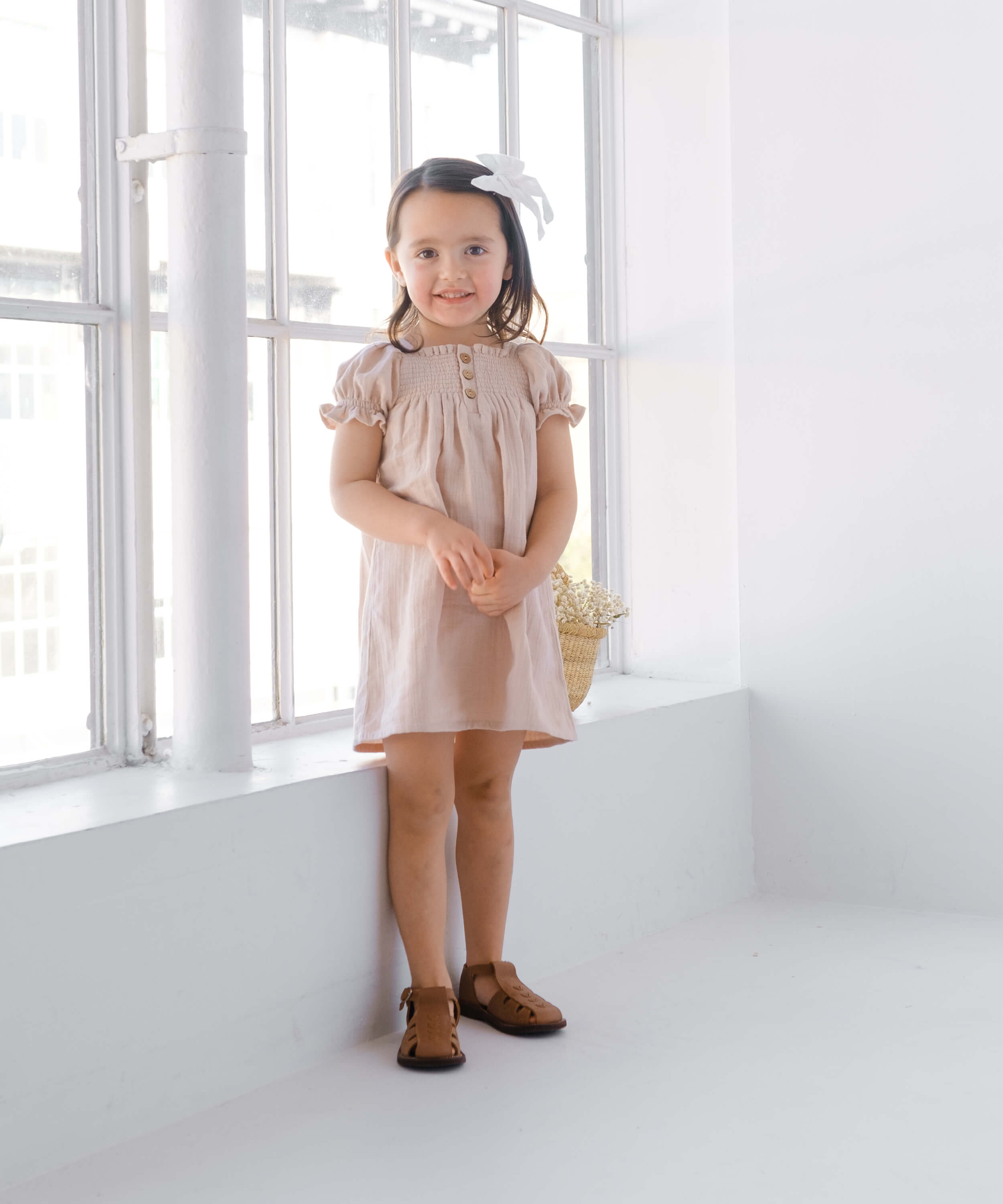 Organic Cotton Peyton Dress - Sage