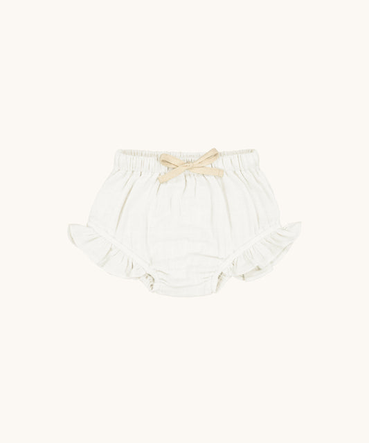 Organic Cotton Vivie Bloomers - White