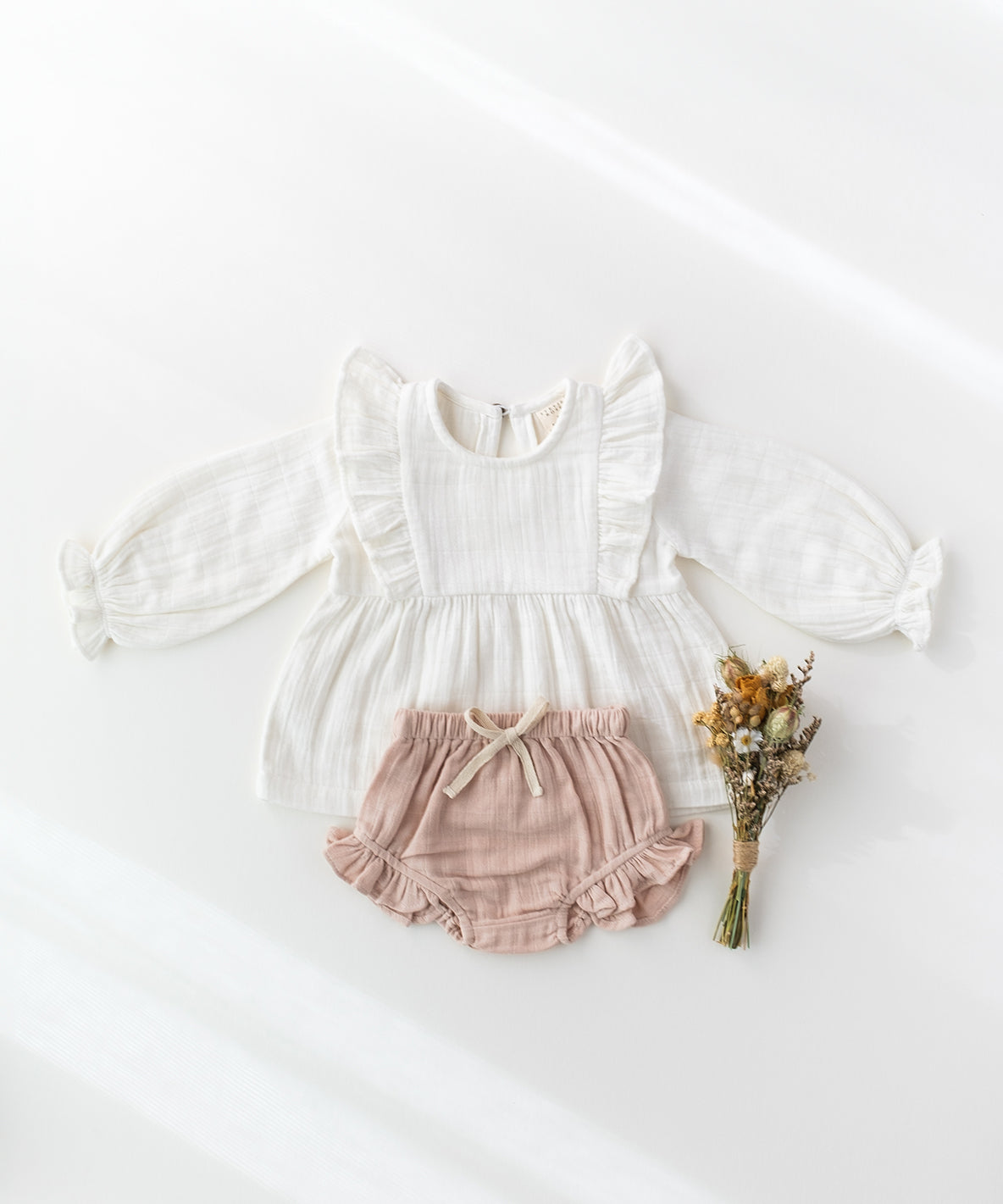 Organic Cotton Vivie Bloomers - Pink